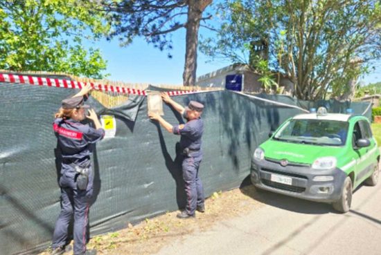 Montefiascone - I carabinieri della forestale