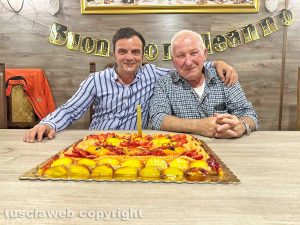 Gli amici del Casaletto festeggiano il compleanno di Giancarlo Cencioni e di Gianmarco Merlani