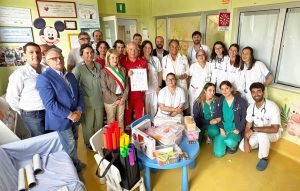 Inaugurato uno spazio di gioco e sensibilizzazione musicale dedicato ai piccoli pazienti al Santa Rosa