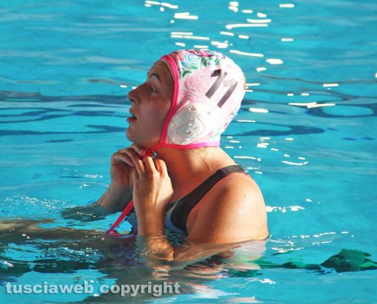 Giulia Lombella della Nautilus al centro federale di Viterbo