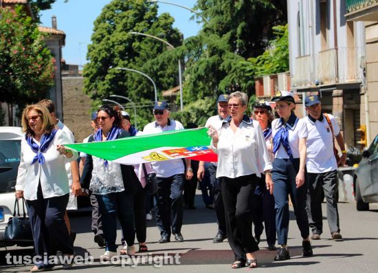 Viterbo - La celebrazione della marina militare per onorare i caduti