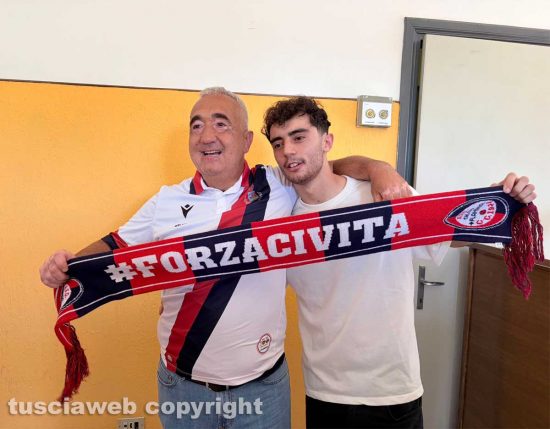 Civita Castellana - Danilo Corazza festeggia la vittoria