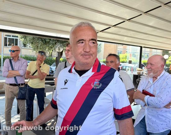 Civita Castellana - Danilo Corazza festeggia la vittoria