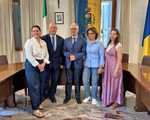 Il prefetto Sergio Pomponio in visita al comune di Monte Romano
