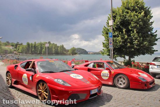 Marta - La Mille miglia sfreccia sul lago di Bolsena