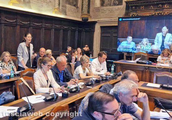 Viterbo - Consiglio comunale - L'intervento di Melania Perazzini