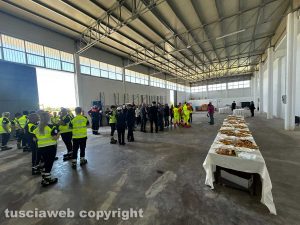 Viterbo - Protezione civile - L'inaugurazione della sede operativa