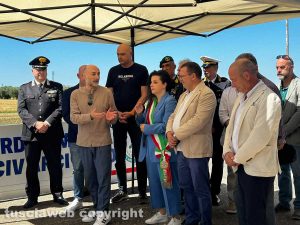Viterbo - Protezione civile - L'inaugurazione della sede operativa
