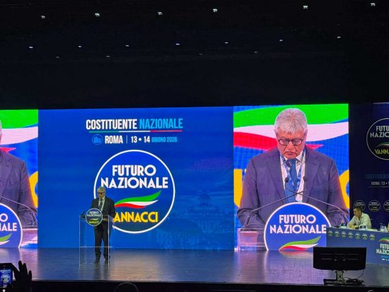 Roma - Umberto Fusco all'assemblea Futuro nazionale