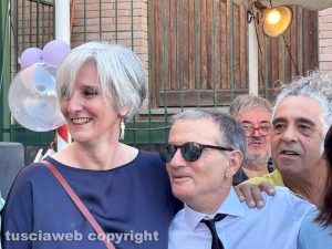 Viterbo - Antonello Ricci e Adriana Paolini si sposano ed è festa