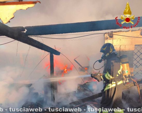 Cerveteri - Fiamme vicino alle case e in uno stabilimento balneare
