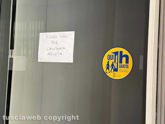 Viterbo - Debby Store chiude dopo un anno e mezzo