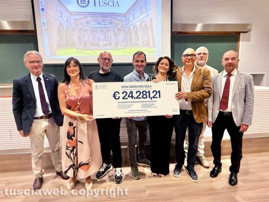 Viterbo - La celebrazione dell’iniziativa “Non sarai mai sola”