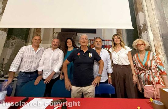 Facchini di santa Rosa - Il secondo giorno delle prove di portata - La visita del Pd