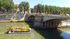 La protesta della Tuscia contro il deposito scorie arriva fino a Roma
