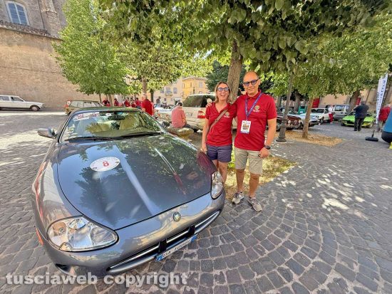 Viterbo - San Faustini - La Coppa dei 2 laghi - Damiano Amatore con sua moglie Francesca Carnevalini