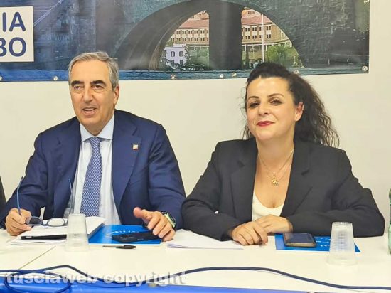 Maurizio Gasparri e Chiara Frontini
