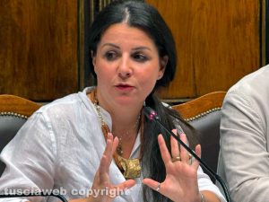 La sindaca Chiara Frontini