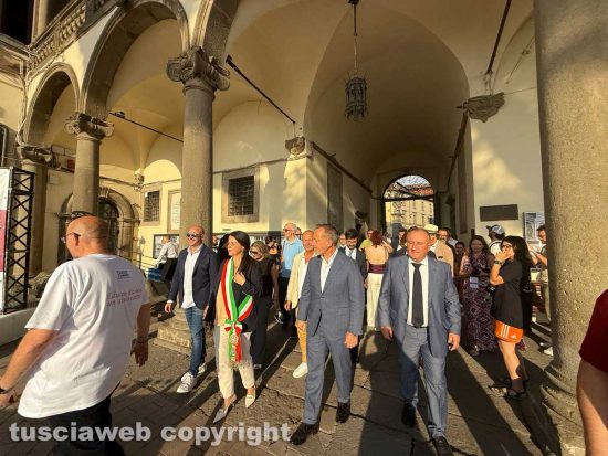 Viterbo - L'inaugurazione di Calici diffusi