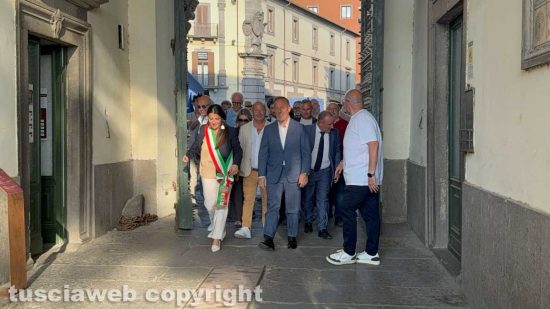 Viterbo - L'inaugurazione di Calici diffusi