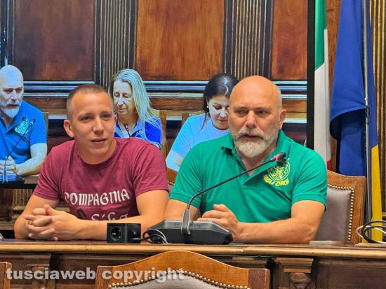 Da sinistra Massimiliano e Claudio Bartolucci