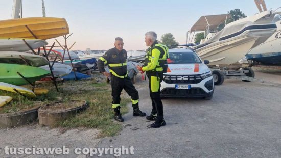 Lago di Vico - Continuano le ricerche di Luigi Cavallari marito della ministra Eugenia Roccella 