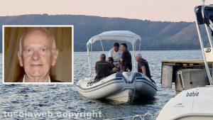 Lago di Vico - Continuano le ricerche di Luigi Cavallari marito della ministra Eugenia Roccella