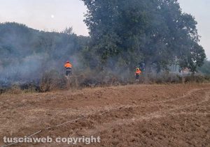 Marta – Incendio ieri sera in via Tuscania