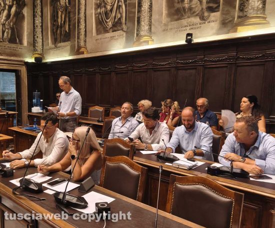 Viterbo - Consiglio comunale - L'intervento di Elpidio Micci