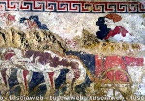 La quadriga infernale di Sarteano