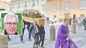 Viterbo - I funerali di Francesco Pio Marcoccia