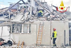 Porto Sant’Elpidio - Fuga di gas, esplosione e crollo, tre morti