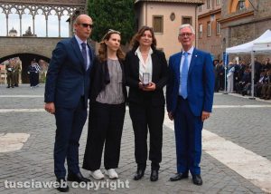Consegna della Medaglia d'Onore alla memoria di Orlando Fiocchetti