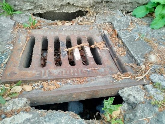 Capranica - I tombini pericolosi