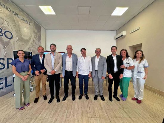 Viterbo - Santa Rosa - La Fondazione Carivit dona il neuronavigatore di ultima generazione