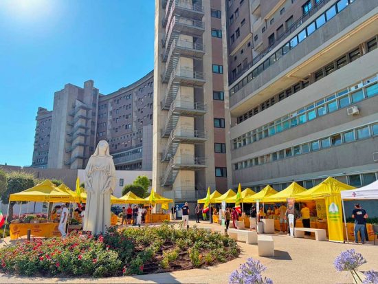 Viterbo - I mercatini dei contadini della Coldiretti all'ospedale Santa Rosa