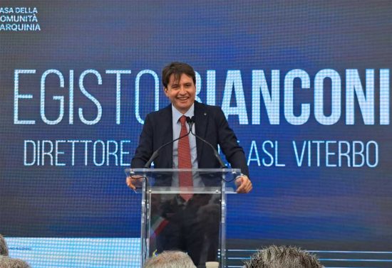 Tarquinia - Inaugurazione casa di comunità - Bianconi