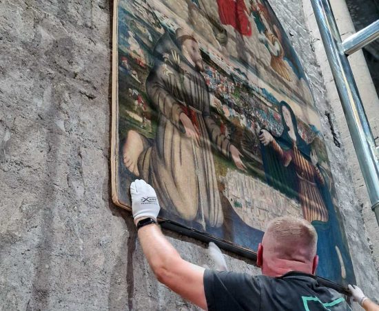La pala cinquecentesca di Viterbo