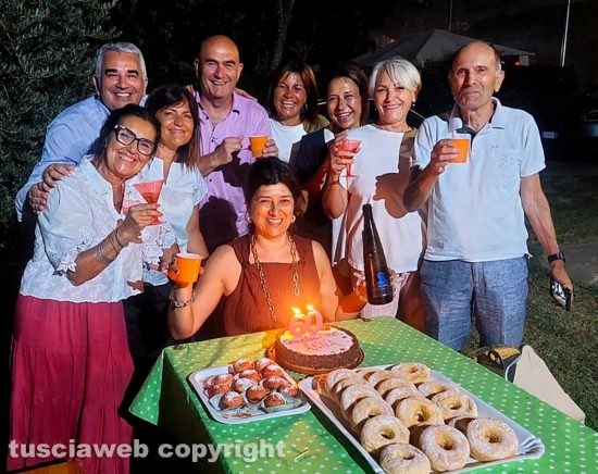 "Il gruppo dei sei" festeggia il compleanno di Anna Santori