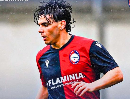 Calcio Serie D - Matteo Agrimi della Flaminia
