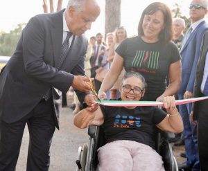 Tarquinia - I ministro dell’Interno Matteo Piantedosi inaugura la Casa degli abbracci