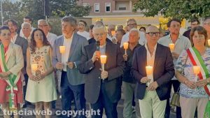 La fiaccolata in ricordo di Paolo Borsellino - Il vescovo Orazio Francesco Piazza