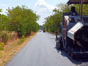 Lavori in Sp 17 Ombrone