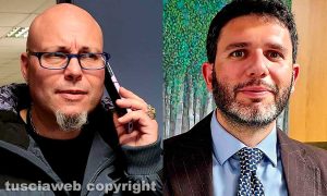 Gli avvocati Marco Valerio Mazzatosta e Luca Ragonesi