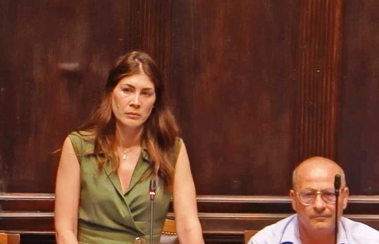 Viterbo - Consiglio comunale - L'intervento di Melania Perazzini