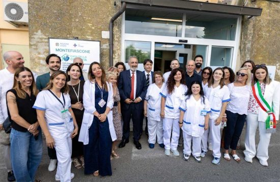 Montefiascone -L'inaugurazione dell'ospedale di comunità e della casa di comunità