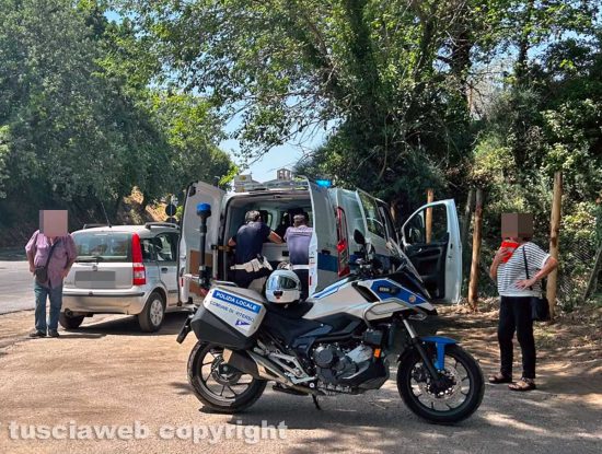 Viterbo - Tamponamento tra tre auto sulla Cassia sud