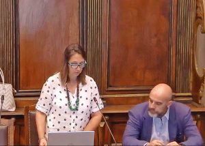 Viterbo - Consiglio comunale - Elena Angiani