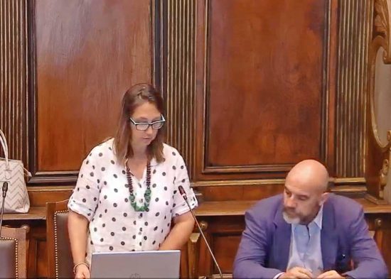 Viterbo - Consiglio comunale - Elena Angiani