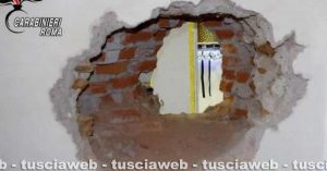Tredici furti nel Centro Italia, colpita anche Tarquinia